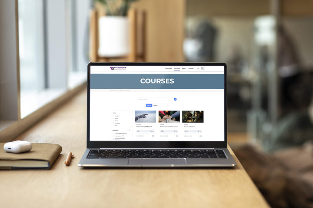 Vineyard Institute Academy LMS platform