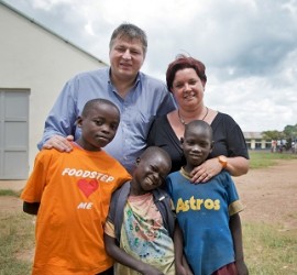 Natalie en Werner Foodstep Uganda